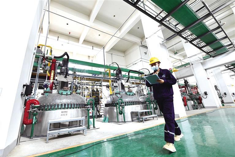 新区化工园区生产企业