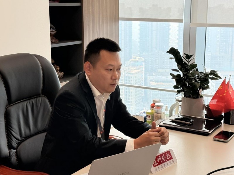 ▲深圳瑞捷总裁助理兼基建事业群总经理孟祥薇
