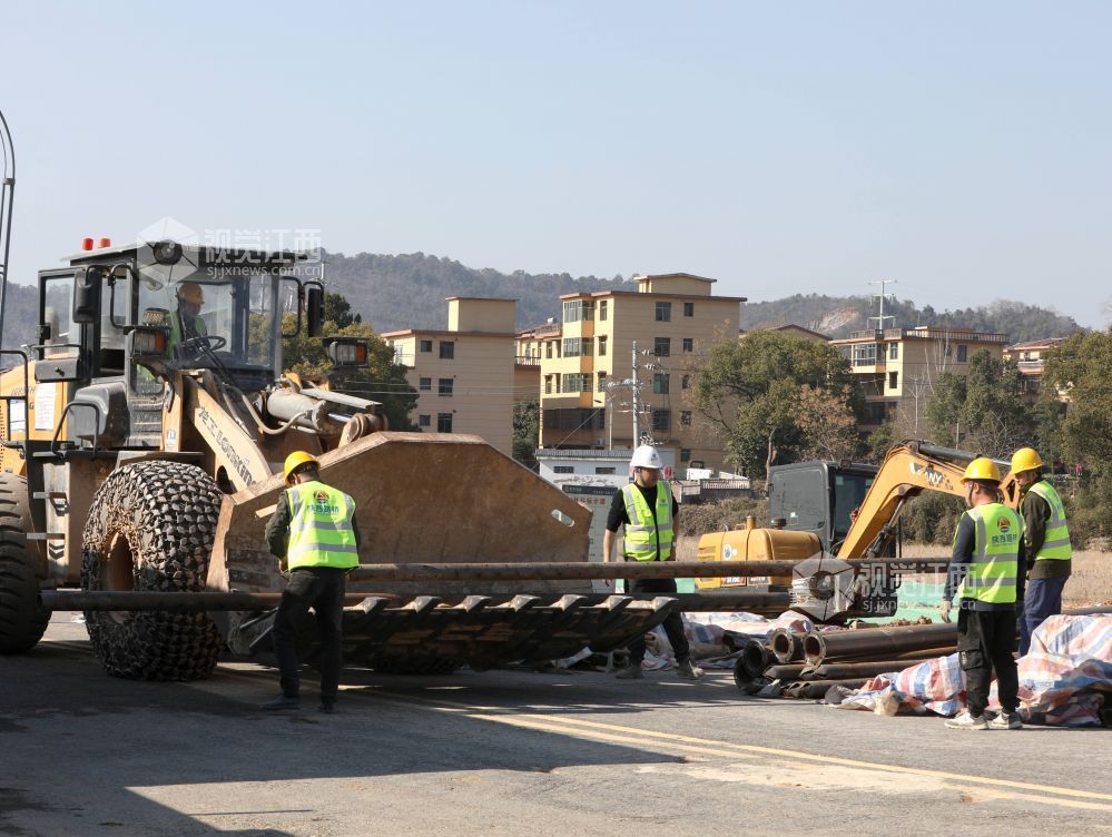 江西分宜：首个城市隧道工程建设稳步推进（图）