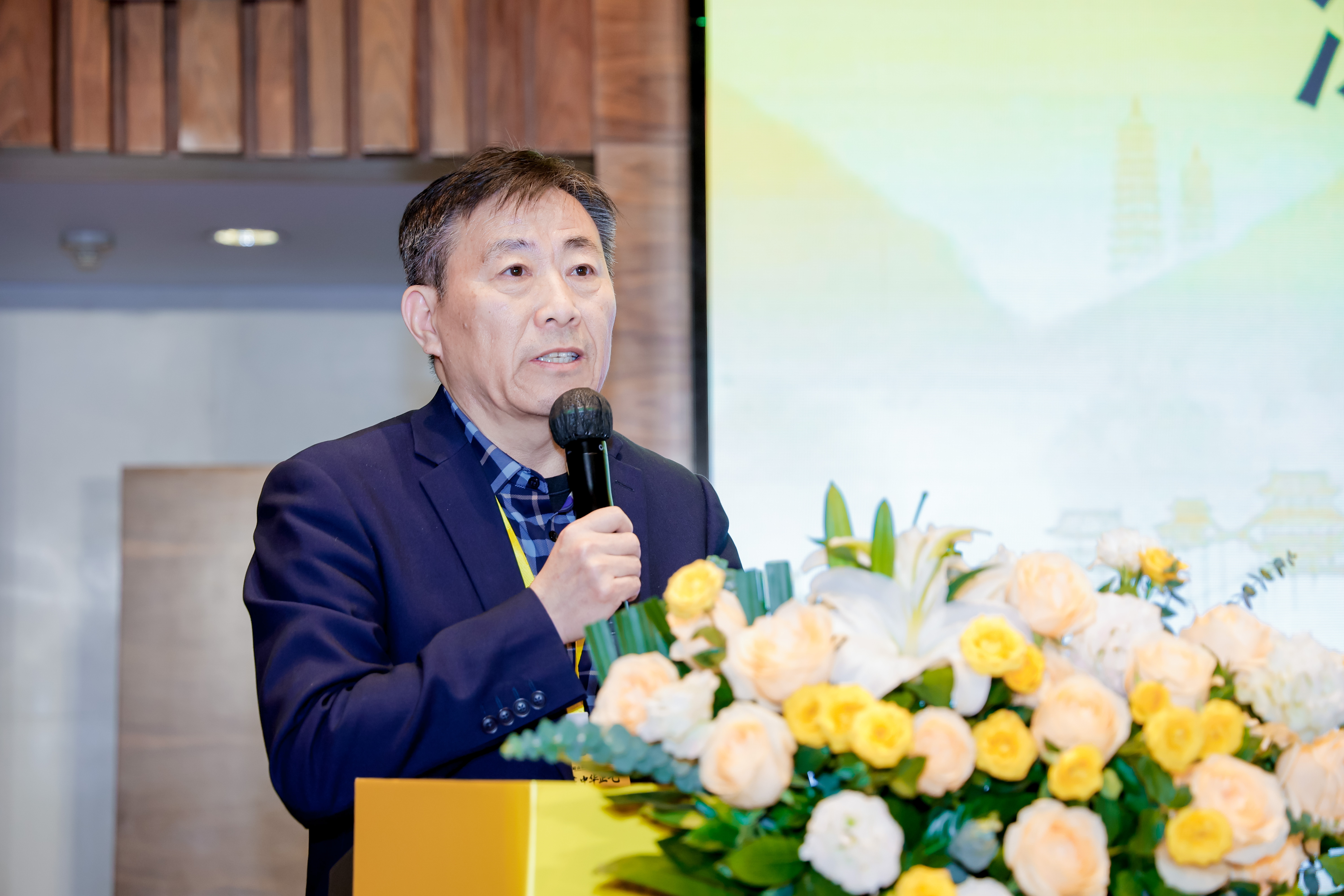 图：深圳市天佑医学研究院执行院长昌墨振致辞