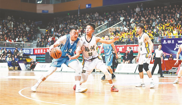 2026年“赣BA”开打 揭幕战上饶队战胜抚州队（图）