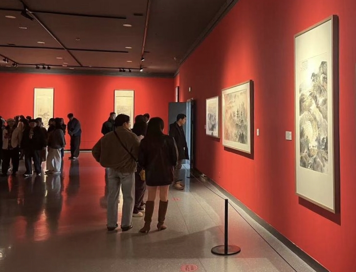 何以潇湘——“漫步山水间”湖南当代山水画风邀请展&middot;岳阳巡展开幕