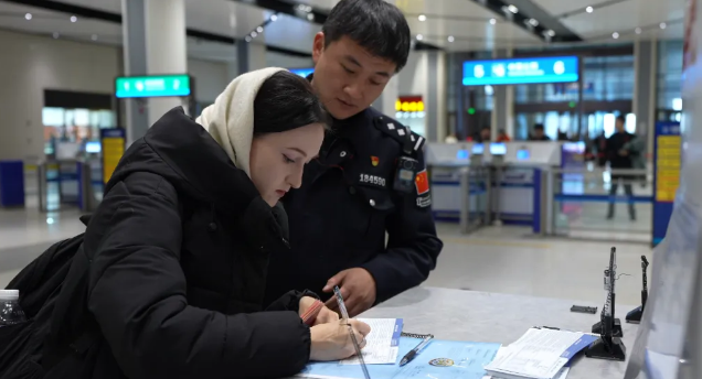 外籍旅客办理通关手续