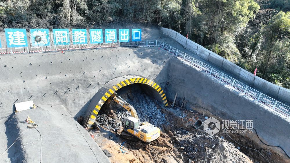 江西分宜：首个城市隧道工程建设稳步推进（图）