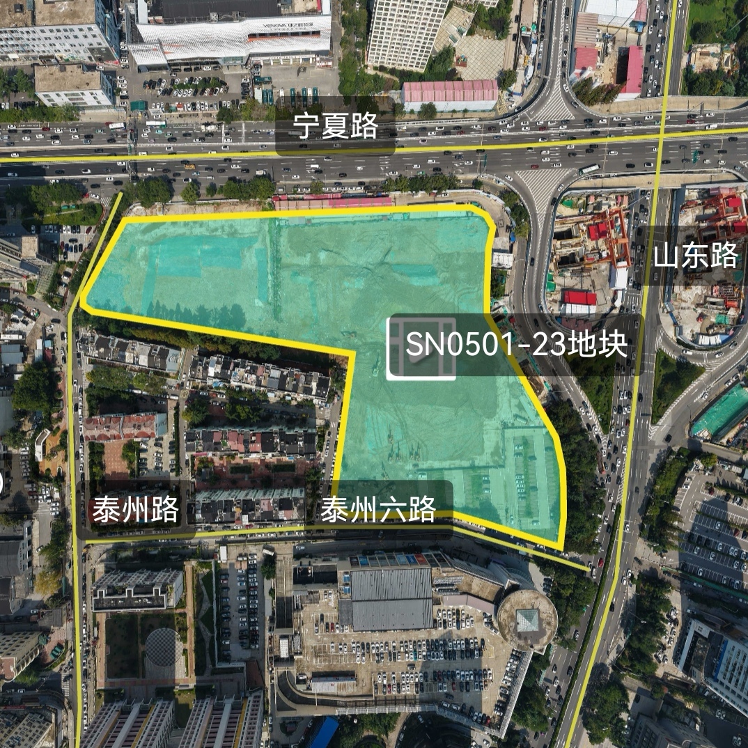 华润置地联合青铁 10.15亿元底价竞得青岛市南原百安居地块