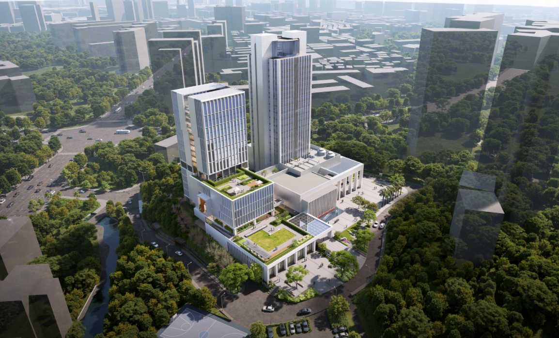 中建科工南山党校大厦二期项目首块底板顺利浇筑