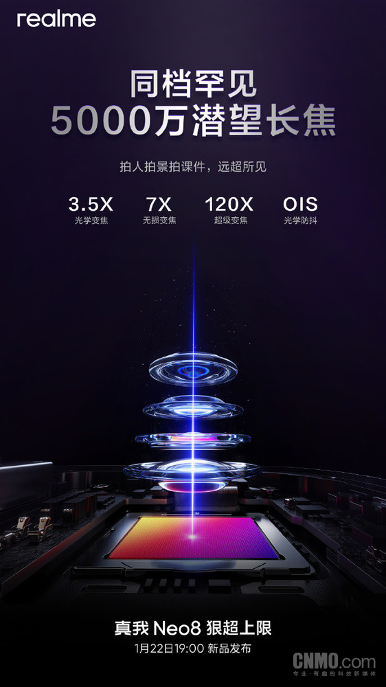 真我Neo8三星堆限定版官宣 搭载5000万像素潜望长焦