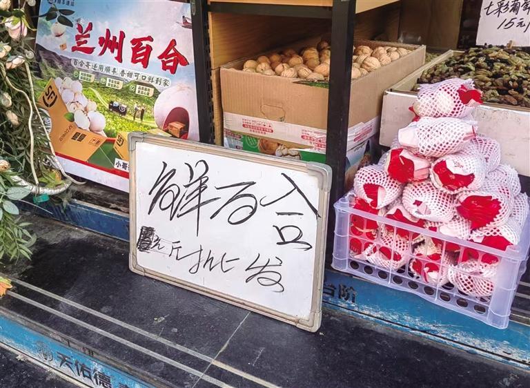 鲜百合销售火爆