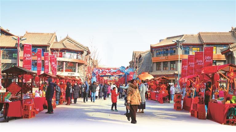 兰州老街分会场400米“享丝路美食”文化长廊　通讯员　祁华林　摄