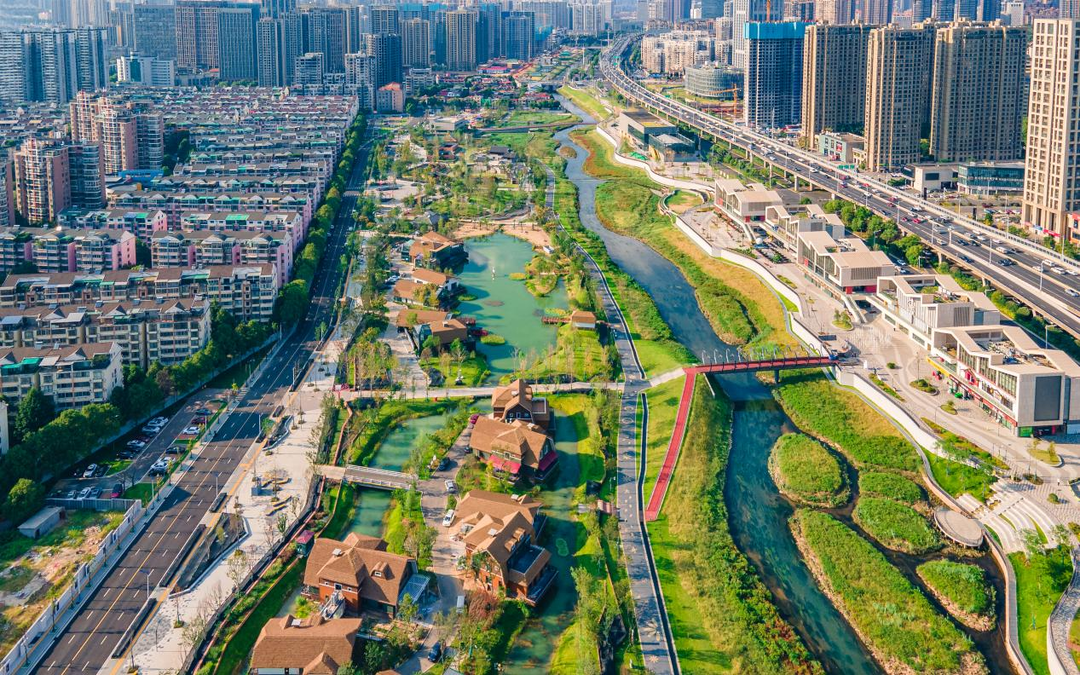 长沙市雨花区“十里圭塘”滨水休闲文旅项目 雨花国资经营集团供图