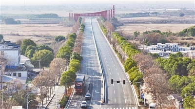 新南大道（G320）项目C标金沙大道段