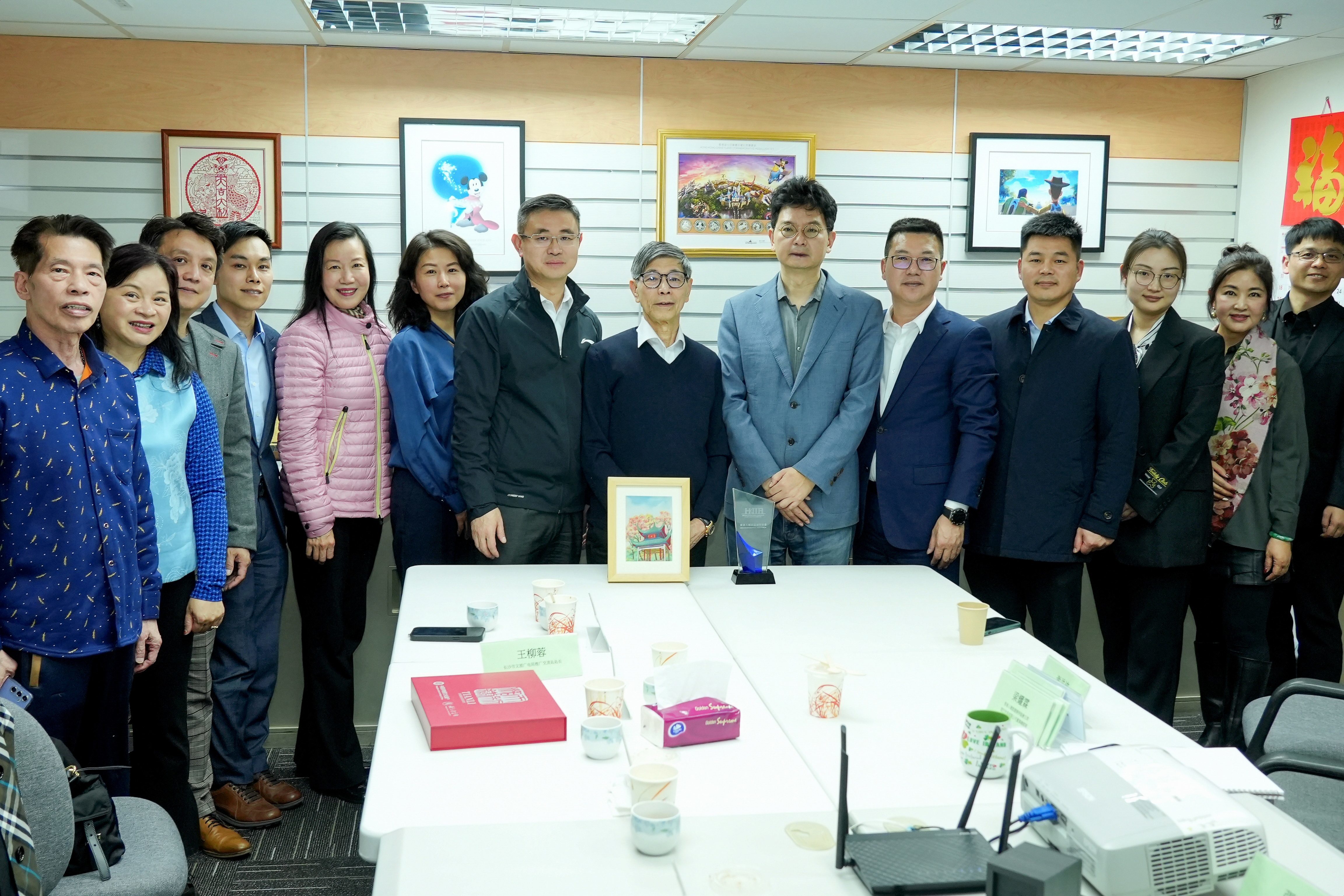 代表团上门走访香港入境旅游接待协会