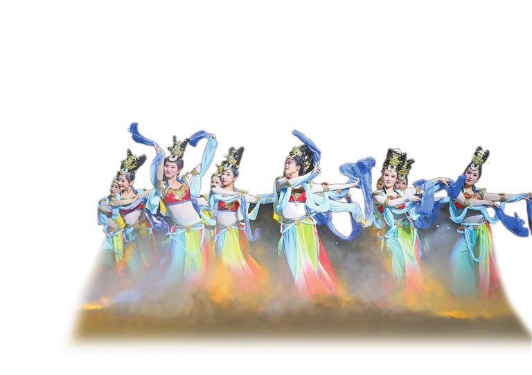 《西凉乐舞》剧照　郝生元