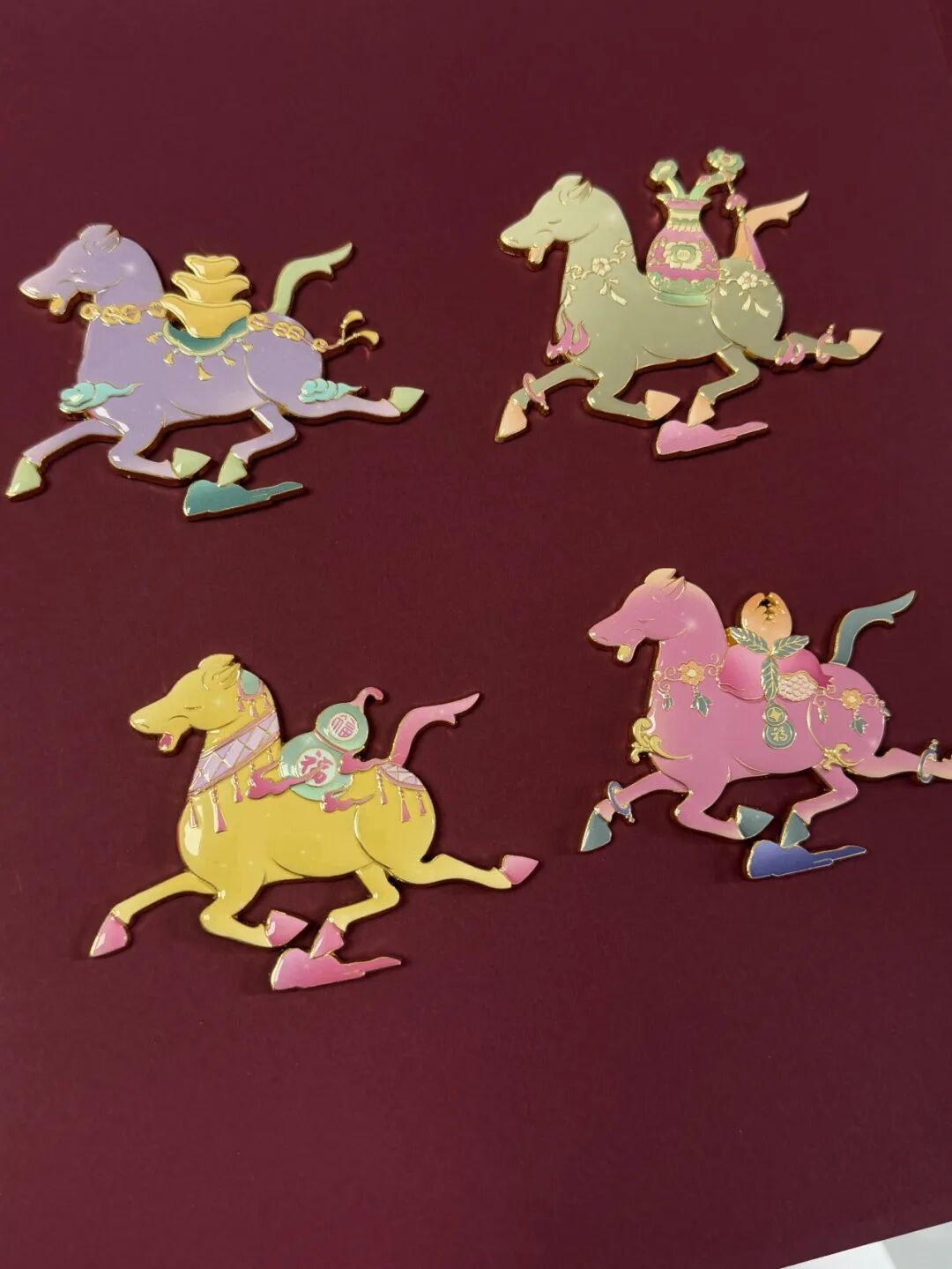 福禄马冰箱贴（图源/文创：朝宗于海）