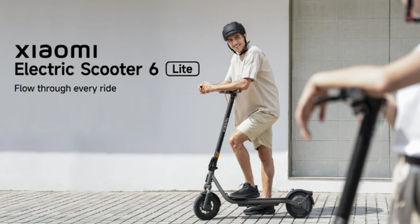 小米电动滑板车6 Lite全球发布 配500W电机与25公里续航