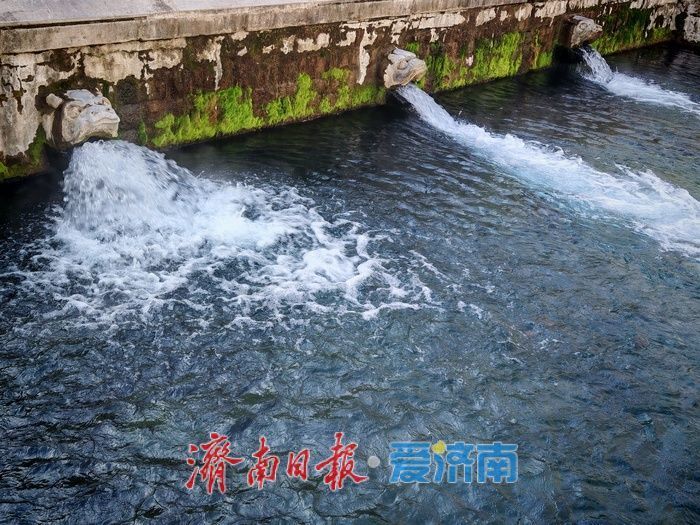 一年四季 泉在济南|黑虎泉云雾蒸腾如临仙境