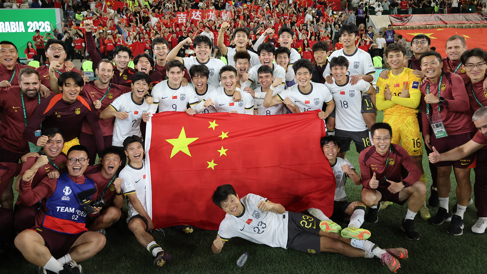 3比0！U23男足中国队闯入决赛再创历史 24日与日本队争冠