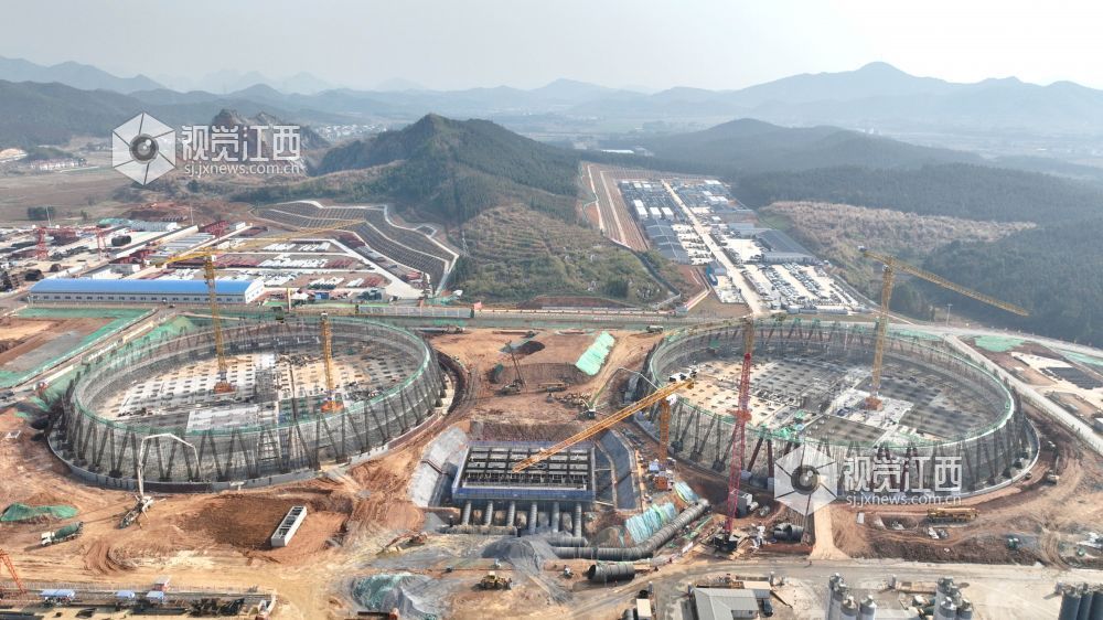 江西分宜:发电厂项目建设正酣(图)