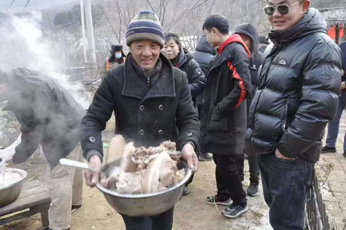 腊月初一杀猪迎年!承德市隆化县王家大院三百年传承藏风骨