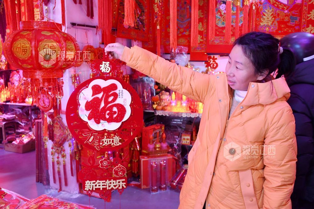 江西南丰：饰品红火年味浓（图）