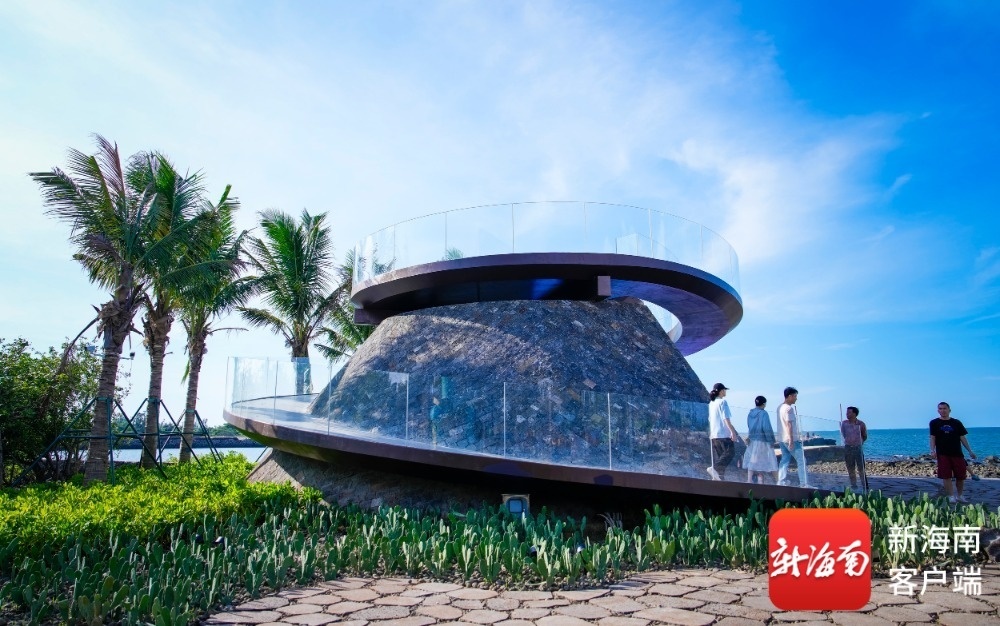 海南神冲滨海旅游度假区。记者 李昊 摄
