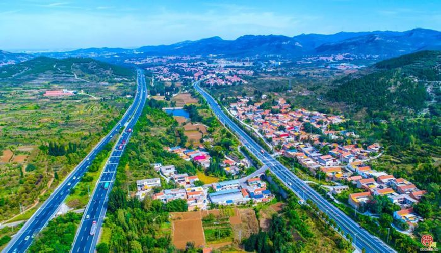 章丘乡村一景供图