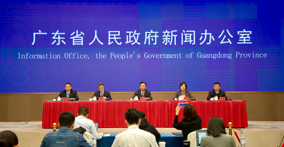 图:“海上新广东”之海洋生态保护新闻发布会