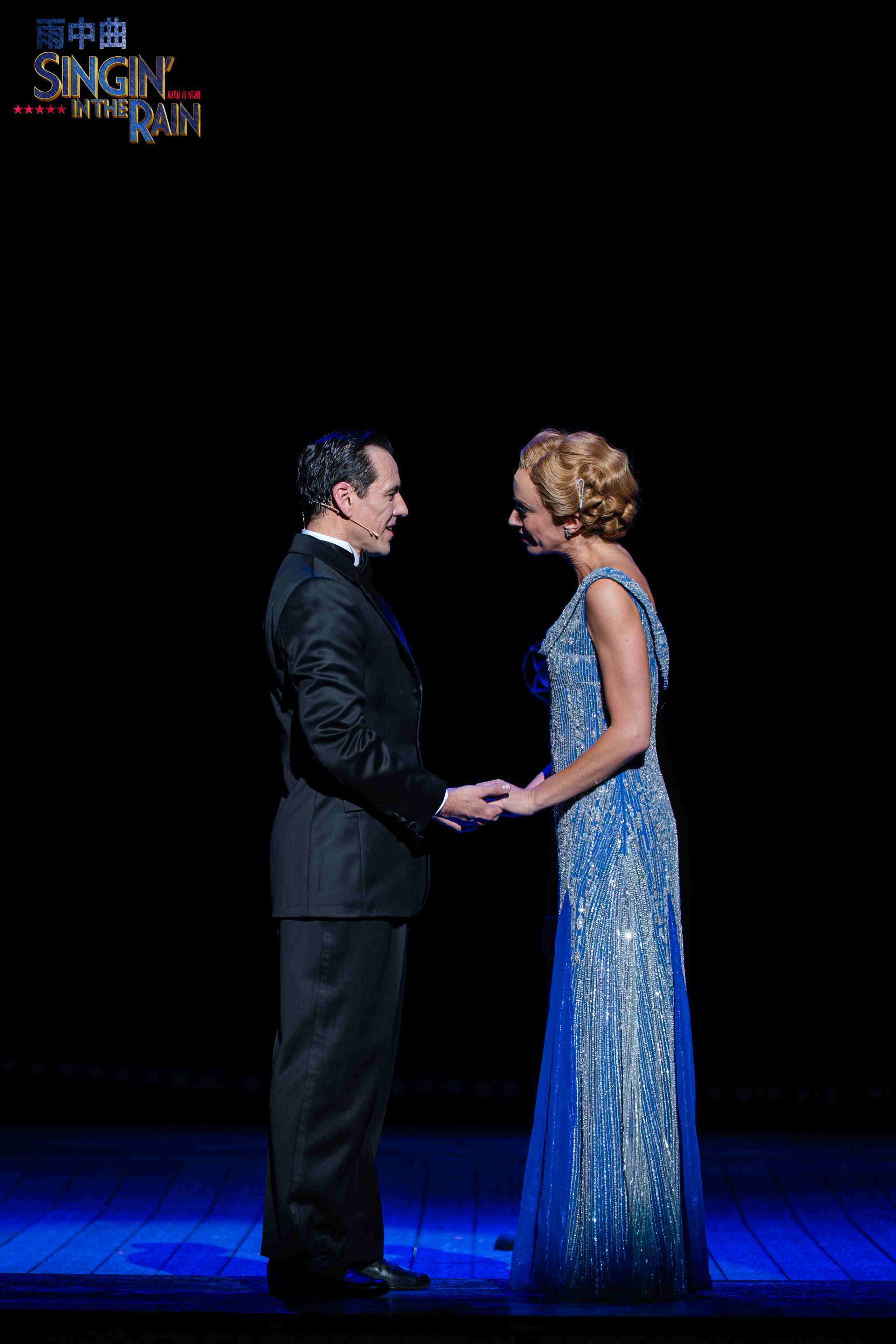 伦敦西区原版音乐剧《雨中曲》主创见面会“雨”众不同