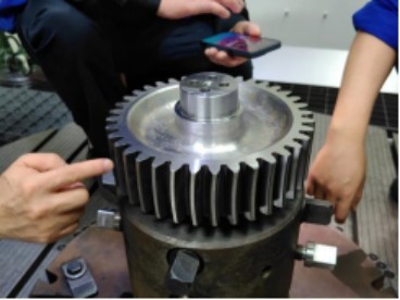 小齿轮转动“大世界”（兰州理工大学党委宣传部供图）