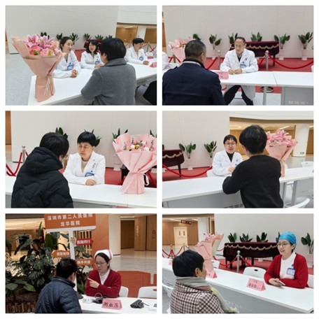 （开诊当天义诊活动现场）