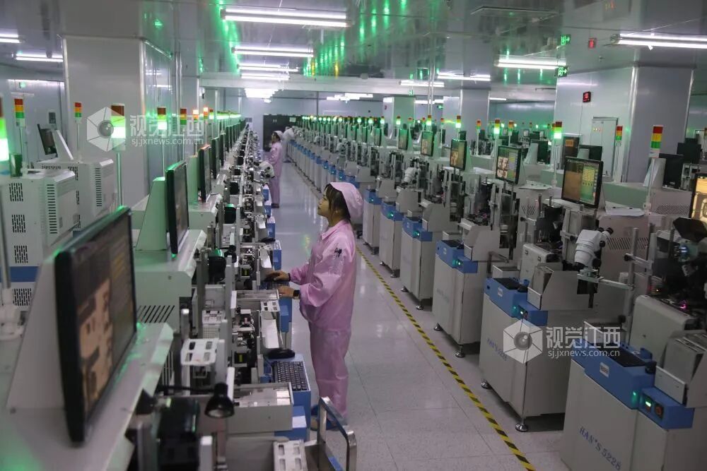 一光电科技有限公司车间(贺治斌 摄)