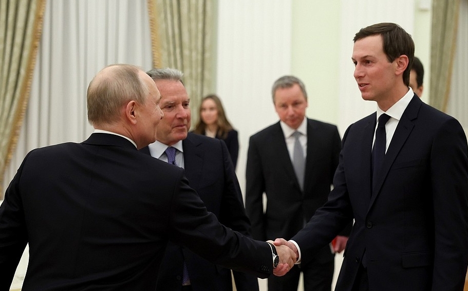 普京深夜会晤美特使,持续至第二天凌晨3点