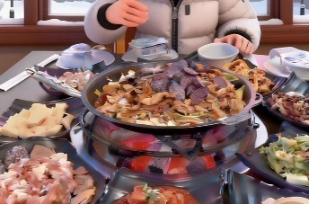 吉林家乡美食召唤游子回家过年——通化高丽火盆