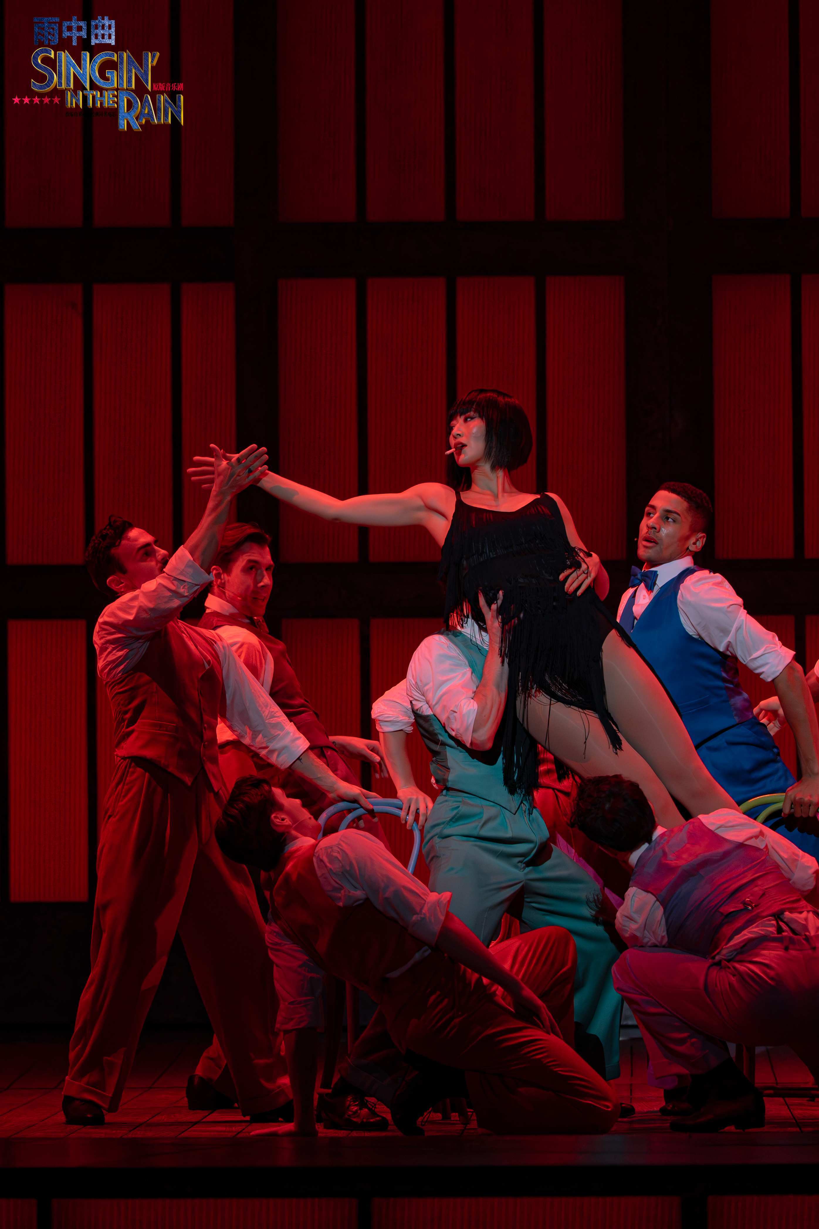 伦敦西区原版音乐剧《雨中曲》主创见面会“雨”众不同