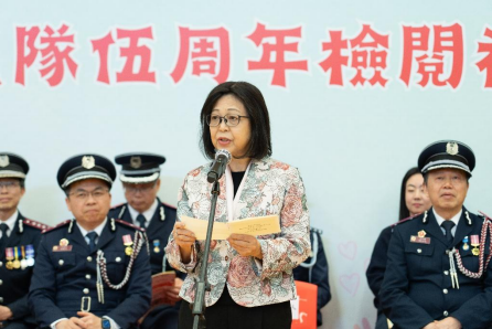 中華人民共和國香港特別行政區行政長官夫人李林麗嬋女士致辭
