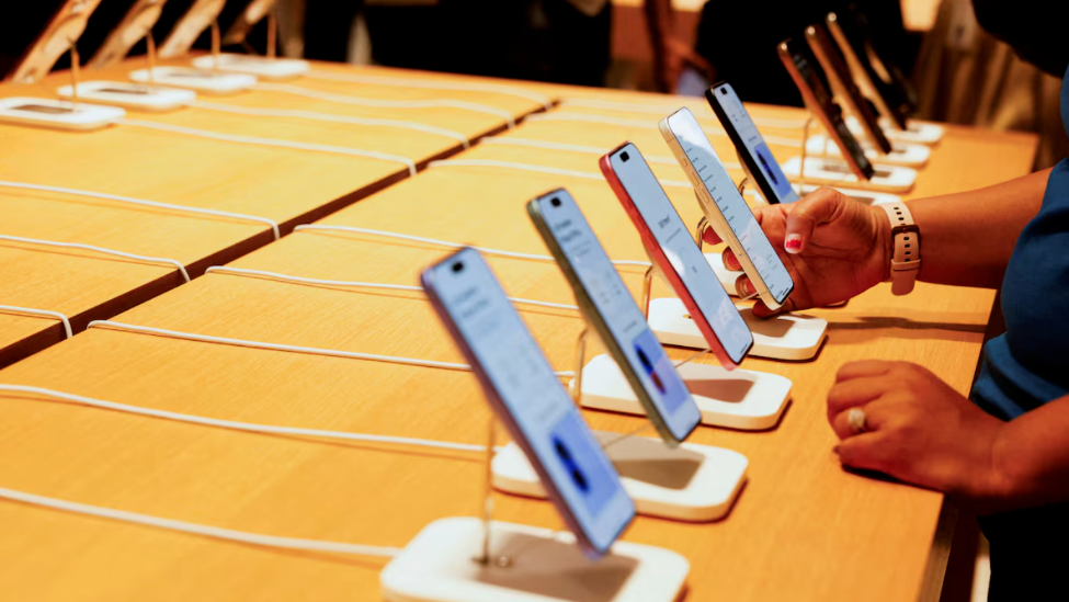 苹果班加罗尔零售店的iPhone