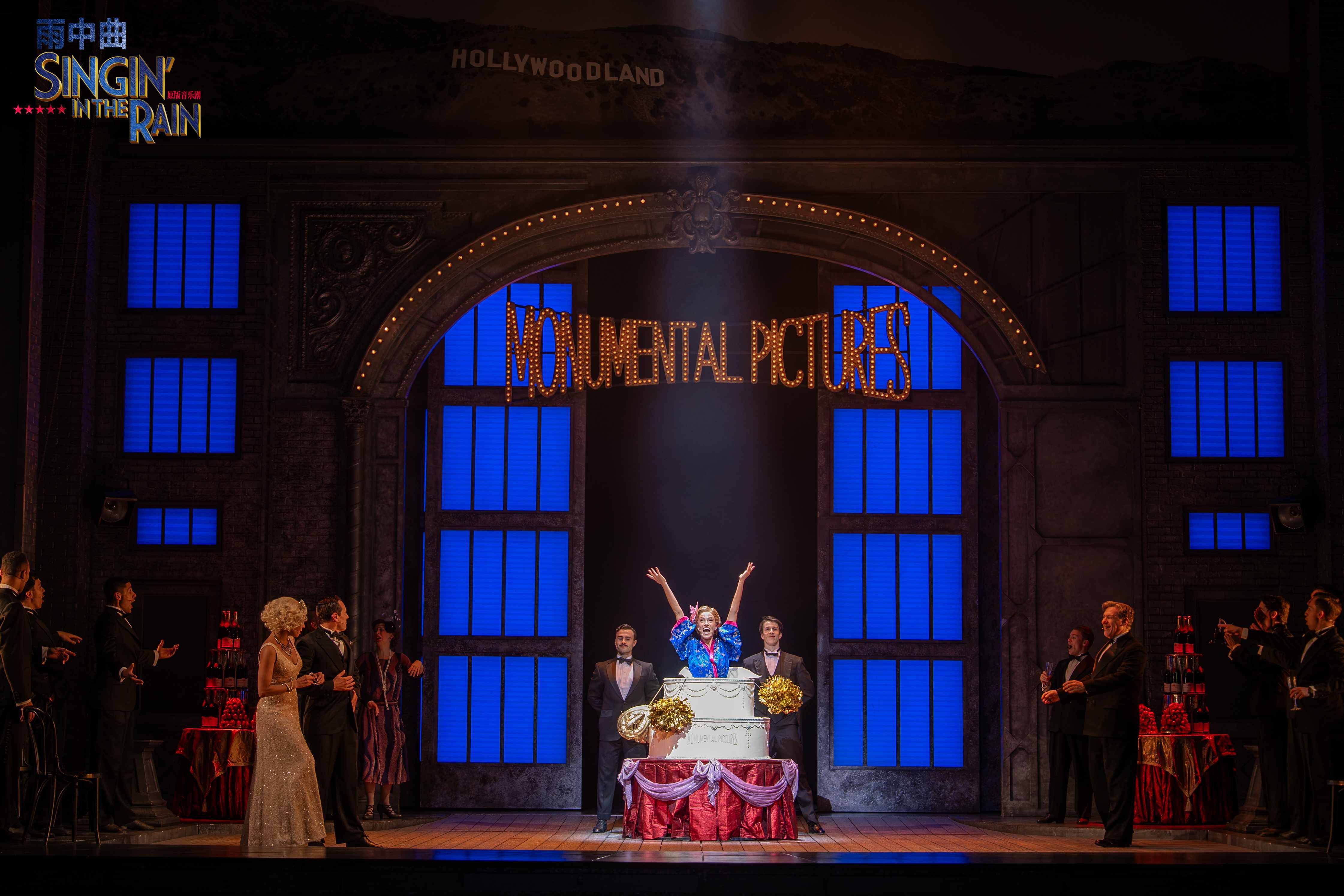 伦敦西区原版音乐剧《雨中曲》主创见面会“雨”众不同