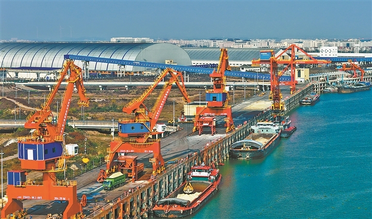 宜春市樟树港：推进智慧港口建设（图）