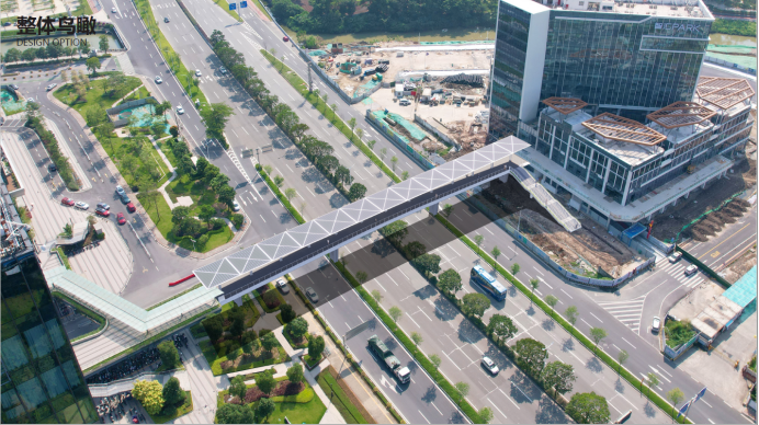 “三生融合”按下加速键!顺德云鹭上市小镇“空中连廊”正式贯通