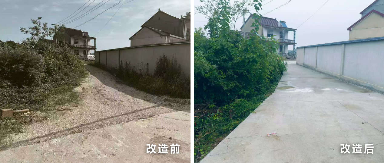 图 广信股份慈善信托资助乡村人居环境改善项目