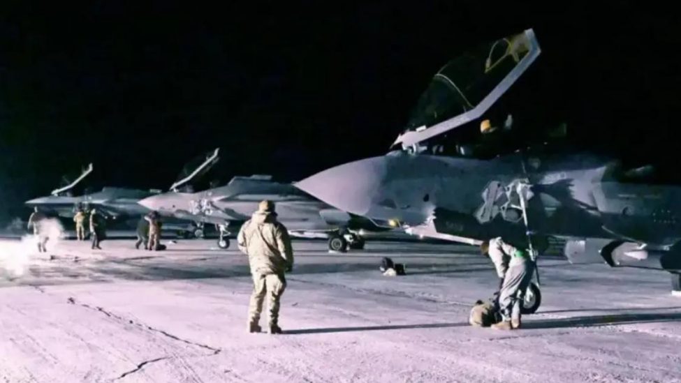 目前美国已在格陵兰岛部署了包括F-35战机在内的诸多装备