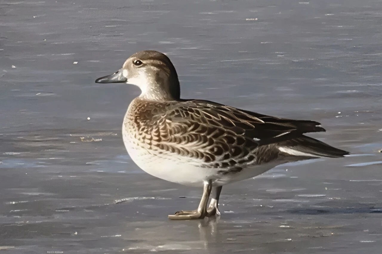 国家二级保护动物花脸鸭