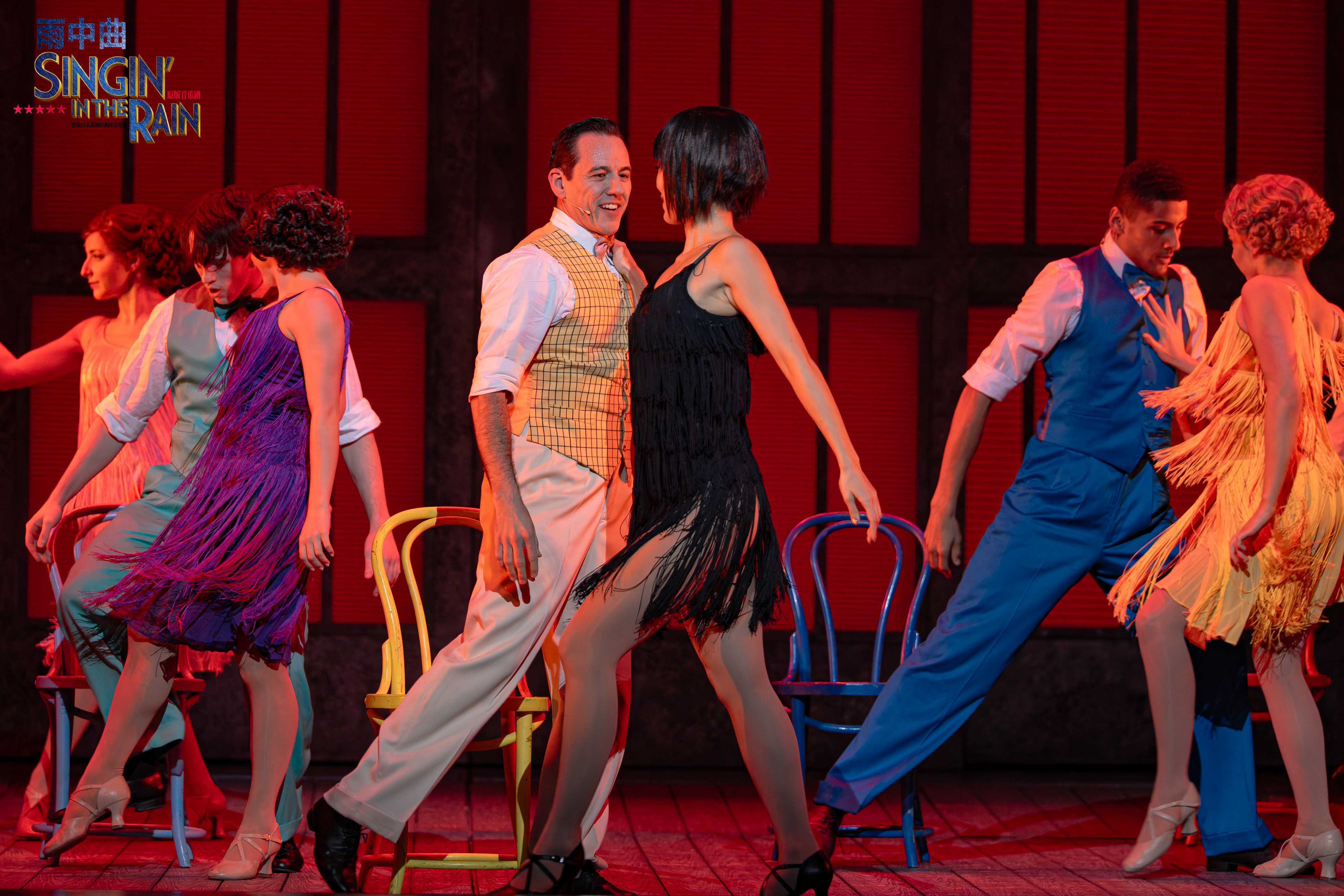 伦敦西区原版音乐剧《雨中曲》主创见面会“雨”众不同