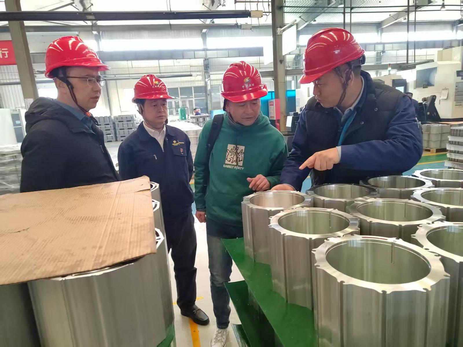 天津驻点产业联络服务部赴企业开展考察招商