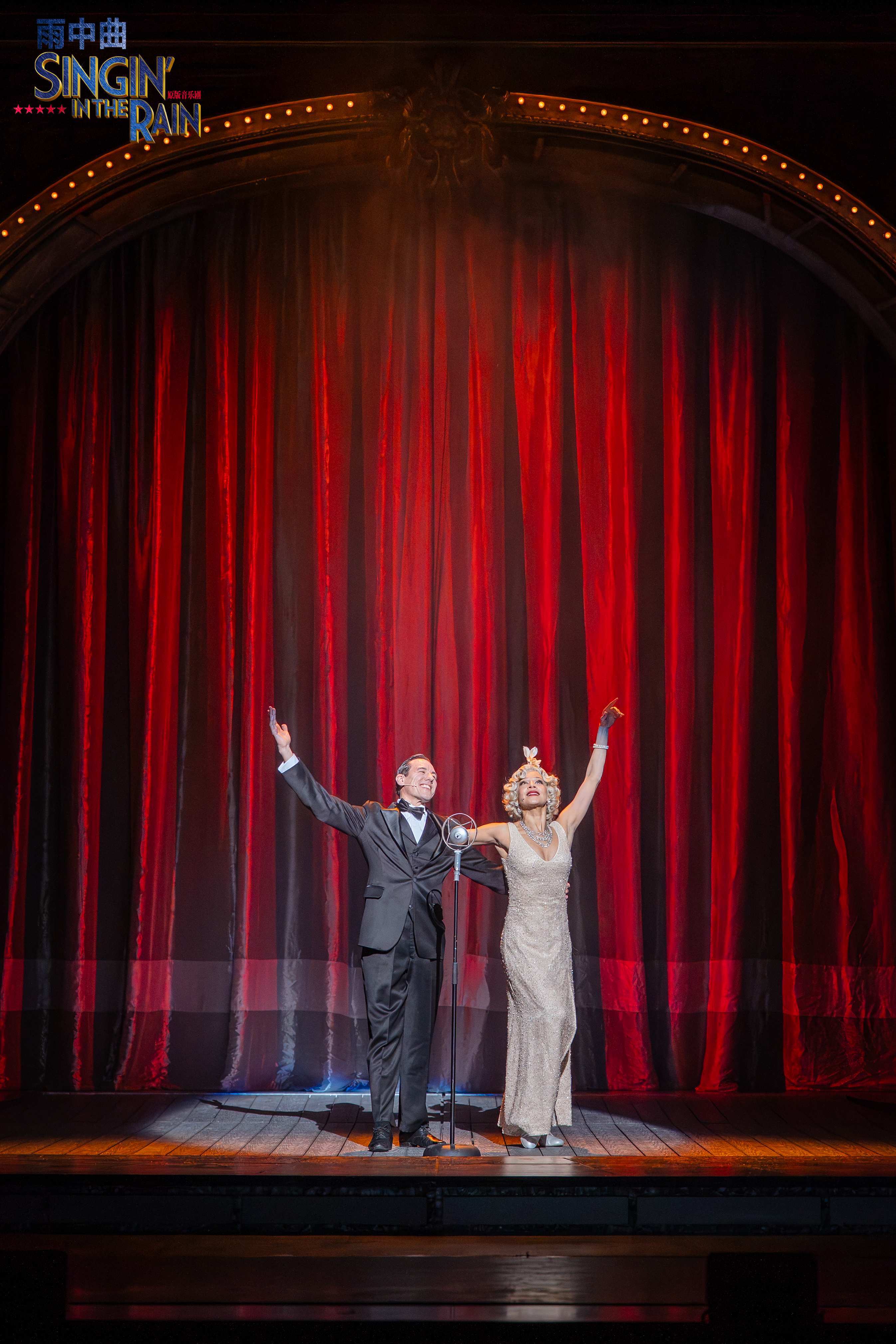 伦敦西区原版音乐剧《雨中曲》主创见面会“雨”众不同