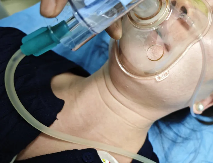 33岁女子地库跑步 突发严重过敏差点窒息！