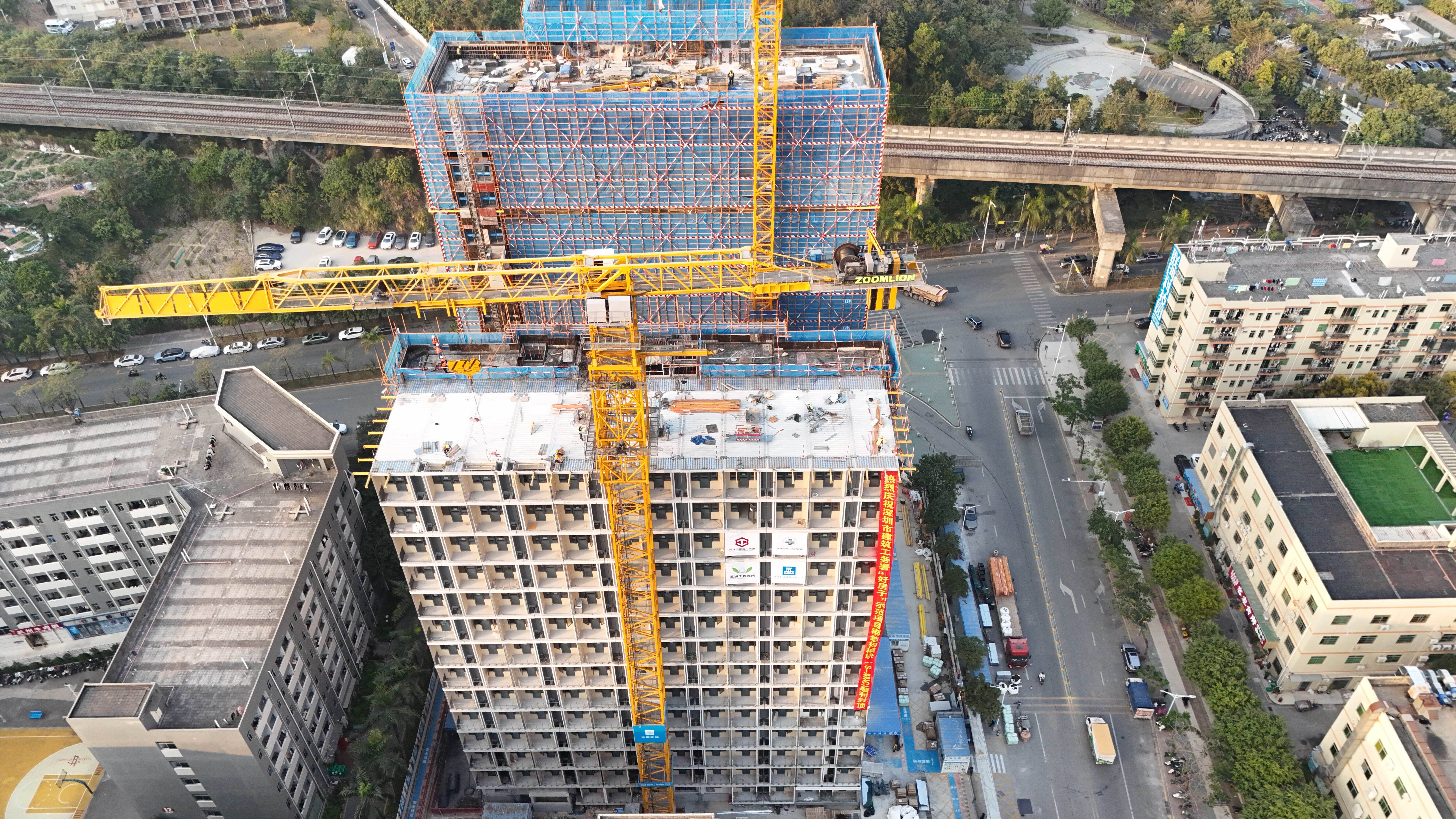 像“搭积木”一样盖楼！深圳高层模块建筑全面封顶