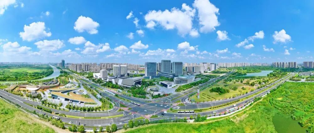 全国文明城市淮安的新城面貌