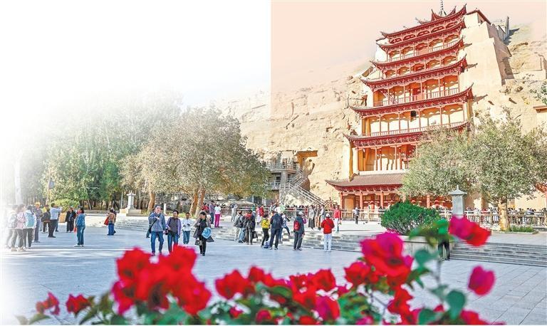 敦煌莫高窟　冯乐凯