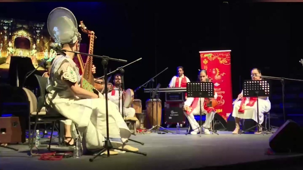 敦煌古乐奏响古巴国际爵士音乐节